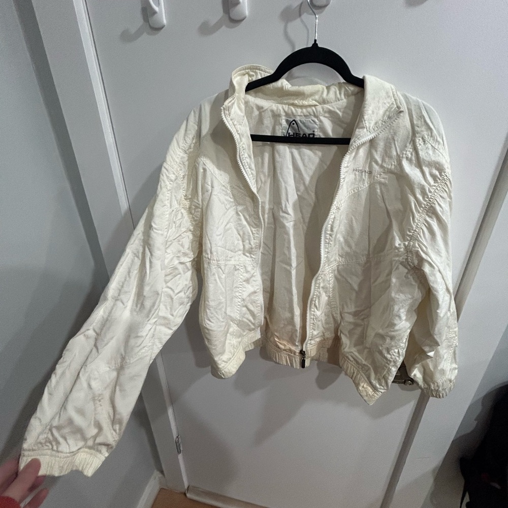 Head Women's Cream Bomber Jacket